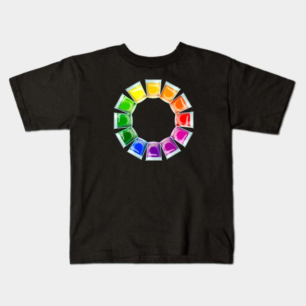 My Jelly Shot Color Whhel Kids T-Shirt by BullShirtCo